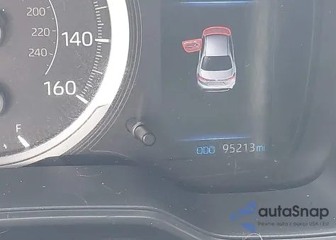 2021 Toyota Corolla Le z USA, uszkodzony, nr VIN JTDEPMAE8MJ180668